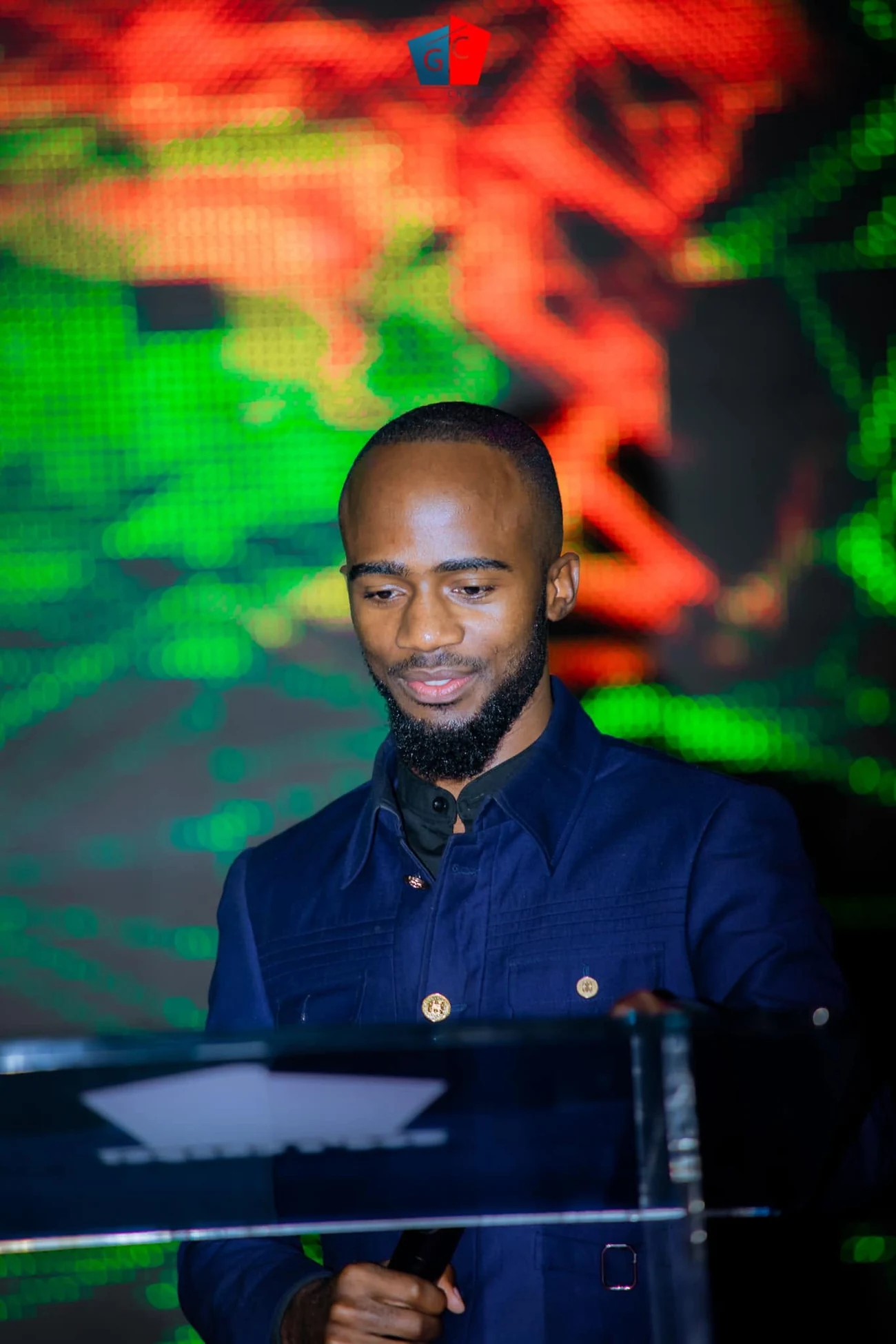 Peter Salanje preaching